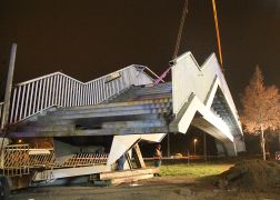 Naechtlicher Brueckenabriss In Jena 22